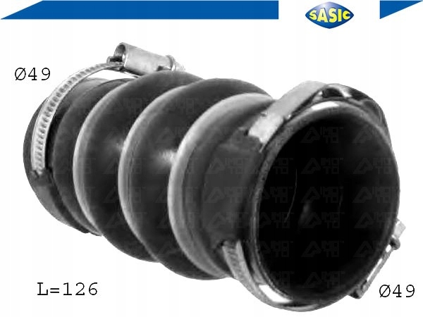 фото №2, Труба шланг turbo citroen ds3 1.6 hdi 110