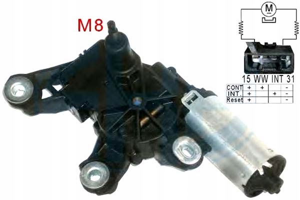 фото №2, Двигатель дворник era 6x0955711d 6e0955711d 6x095