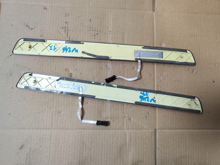 фото №7, Накладки порога перед mercedes w246 2017 a2466805300