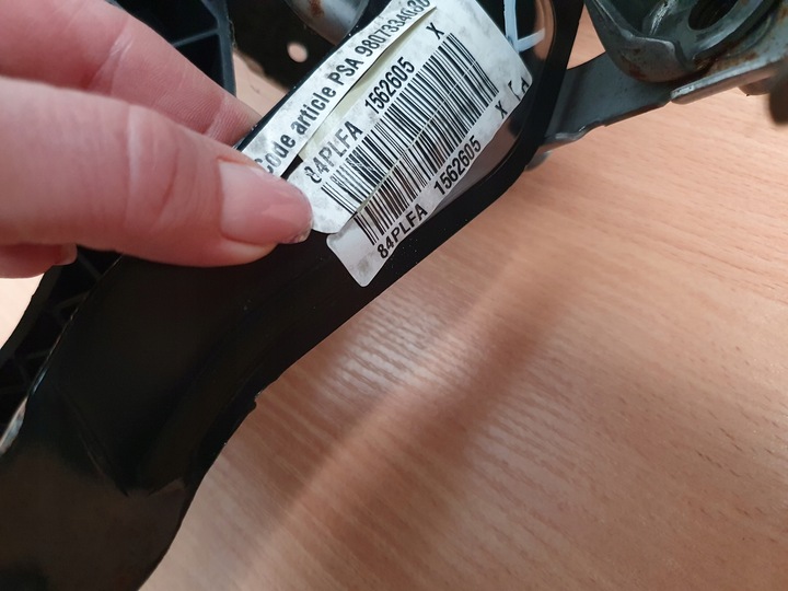 фото №4, Педаль гальма зчеплення газу citroen c4 cactus 1.2 thp 9671433780 9807334080