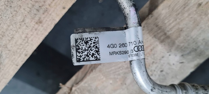 фото №8, A6 c7 4g рестайлинг шланг трубка кондиционера 2.0 tdi 4g0260710ah