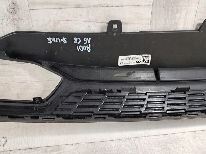 фото №10, Audi a6 c8 s-line накладка спойлер бампера зад задня 4k0807521b