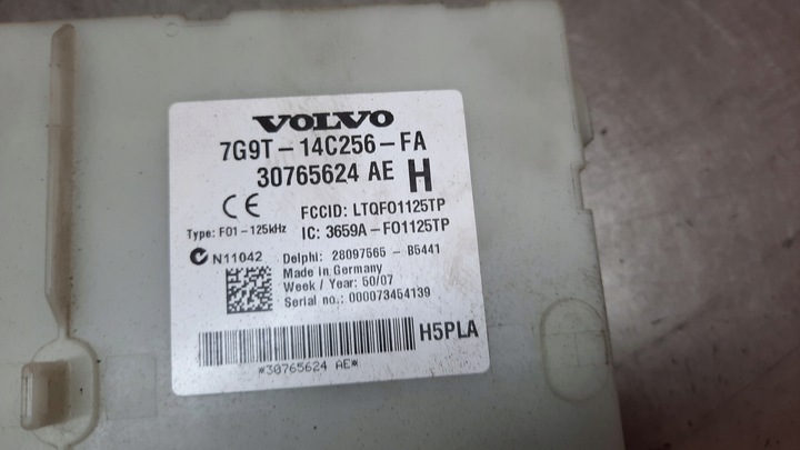 фото №4, Модуль bsi 30765624 volvo xc70 ii 07-16r 2.4 d5