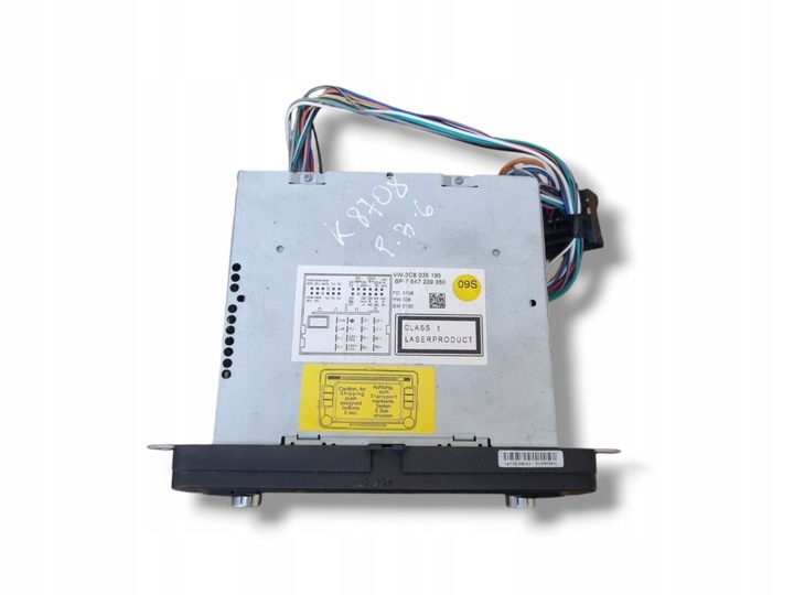 фото №5, Радио автомобильные volkswagen passat b6 2008 3c8035195