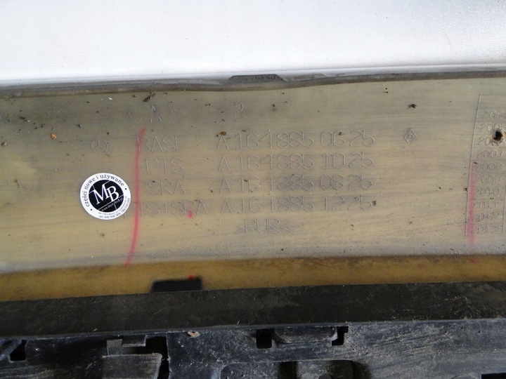 фото №16, Mercedes ml w164 164 передній рестайлінг бампер переднє датчики pts розпилювачі