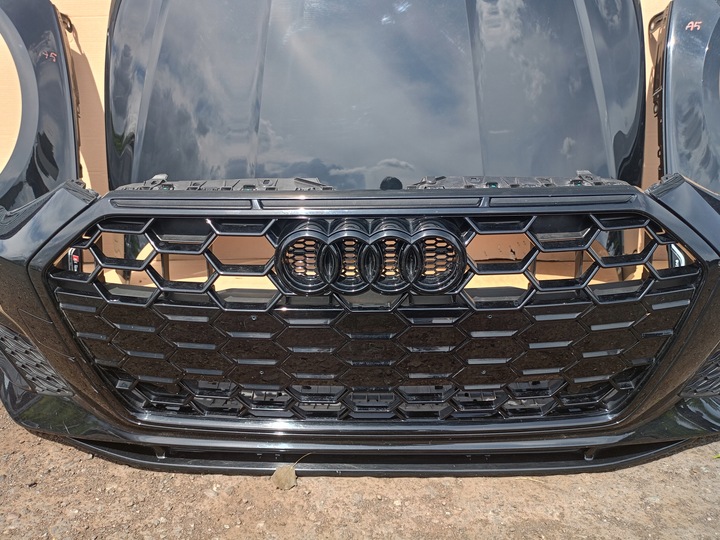 фото №8, Капот бампер лампы крылья радиатор pas перед audi a5 8w6 рестайлинг s-line