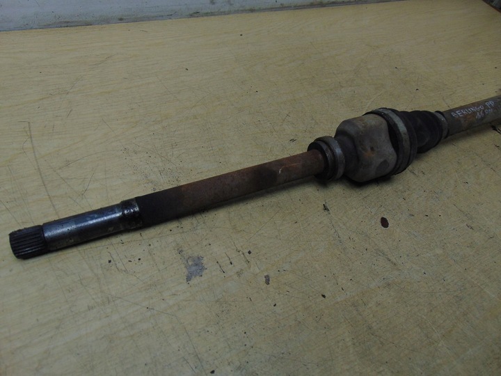 фото №4, Піввісь права перед partner berlingo iii 1.6 hdi