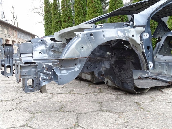 фото №3, Peugeot 407 04-11 чверть стійка a лонжерон фартух лівий перед ezwd #136