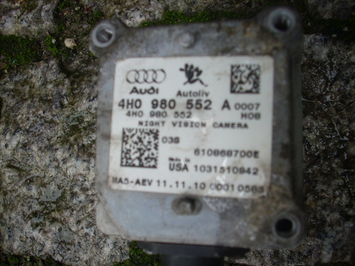 фото №5, Audi a8 d4 камера ночь vision 4h0980552a ew. a6 c7 a7 4g8 4g0980552a модуль