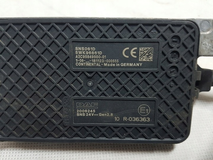 фото №3, Датчик зонд вихлопних газів nox daf xf 106 , cf євро 6 2006245