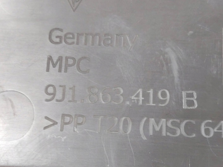 фото №7, 2023 porsche taycan 9j1 element обивка багажника 9j1863419b