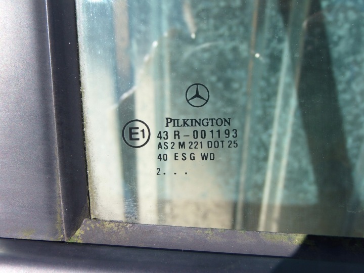 фото №9, Дверь стекло правое зад 816 mercedes c w203 универсал