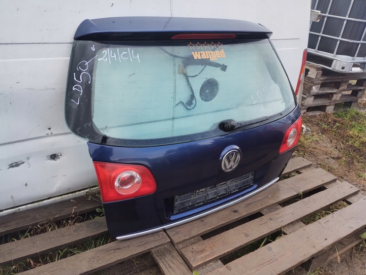 фото №3, Крышка багажника стекло vw passat b6 универсал ld5q