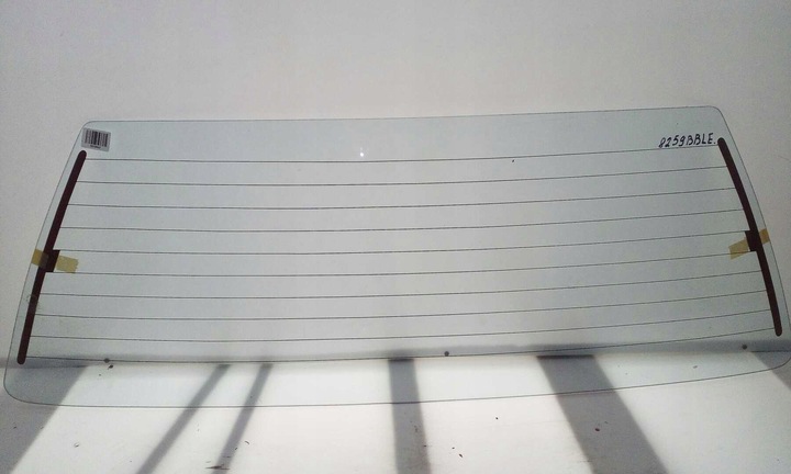 фото №1, Стекло задняя зад toyota corolla tercel ae95 1987-1992 синяя с подогревом новая