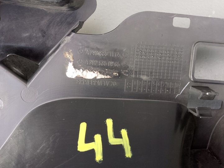 фото №8, Mercedes gle w292 15- підсилювач бампера ременя передньої a2928851165 =