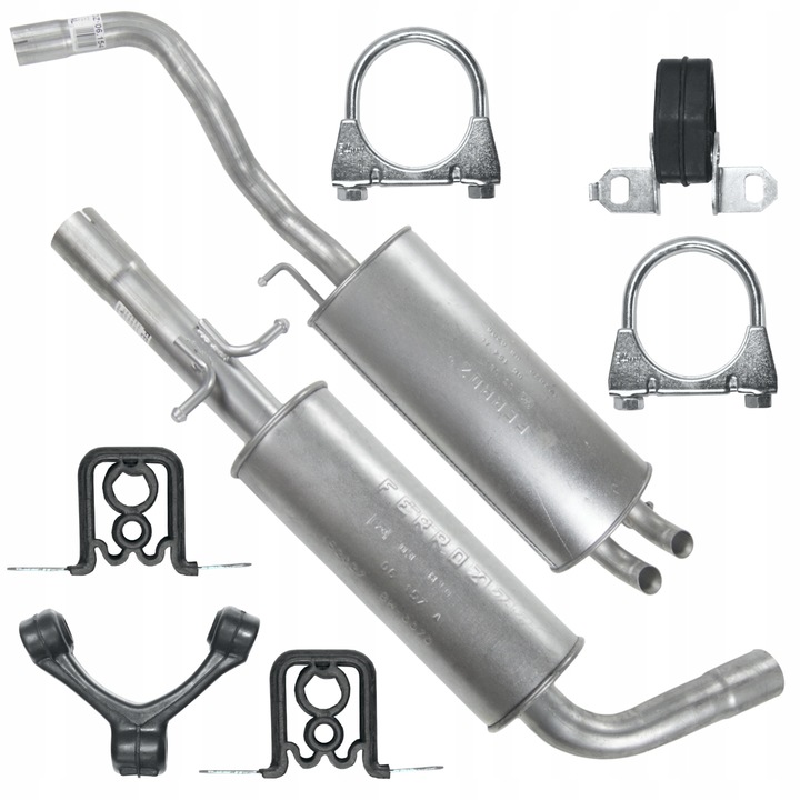 фото №1, Набор глушитель vw new beetle 97-10 i 1 9c 2.0 резинки