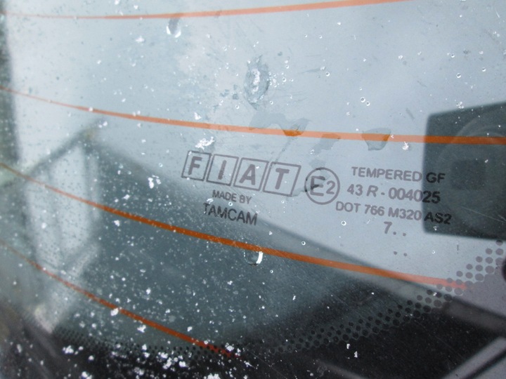 фото №3, Стекло зад задняя fiat linea