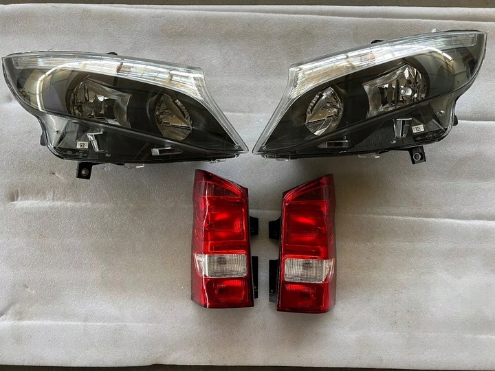 фото №1, Mercedes benz w447/w448 v-class/vito фары + света задние набор