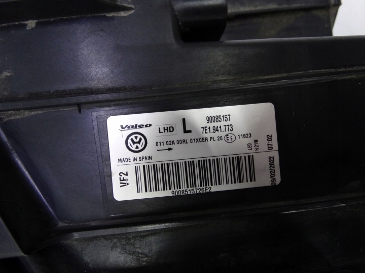 фото №14, Vw t6 multivan transporter 15-19 фара ліва повний led 7e1941773 оригінальна