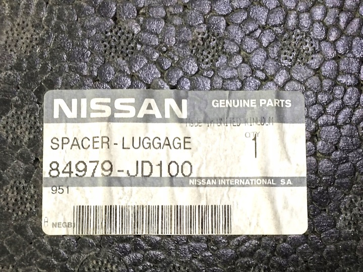 фото №8, Наповнювач багажника вкладка пінополістирол лівий nissan qashqai j10 2016+ нове оригінальний номер