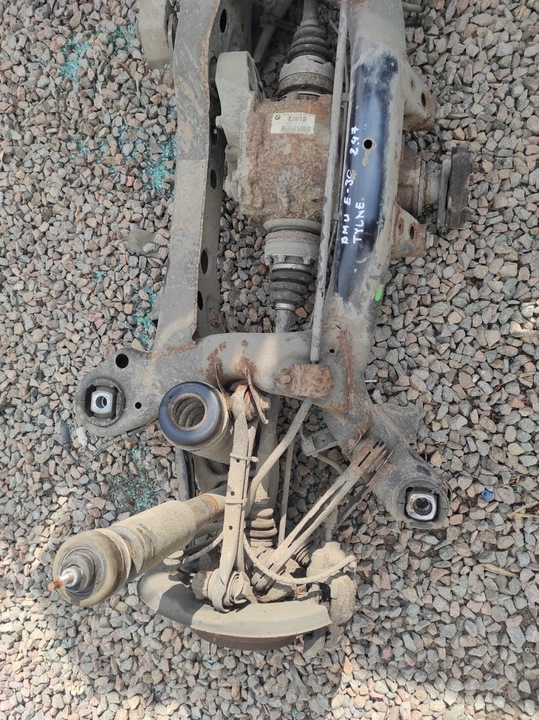 фото №6, Балка вісь зад задня комплектна bmw e91