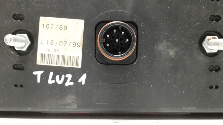 фото №12, Daf cf xf man f2000 лампа зад правая задняя 1304788