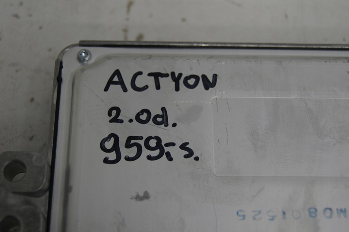 фото №6, Actyon 13- 2.0 xdi блок керування двигуна комп'ютер