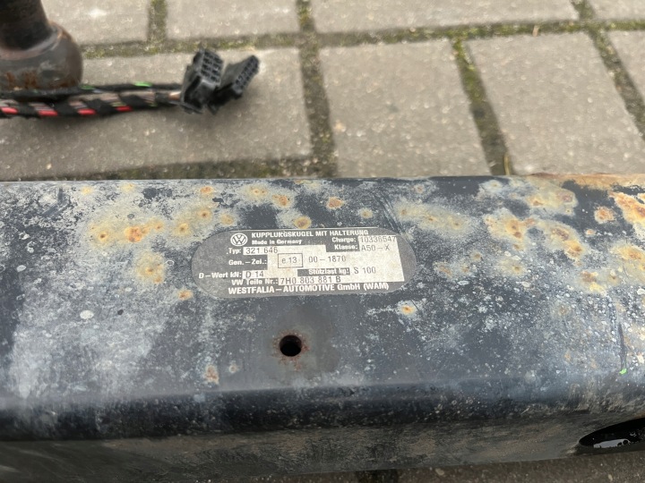 фото №5, Vw transporter t5 hak буксирувальний 7h0803881b