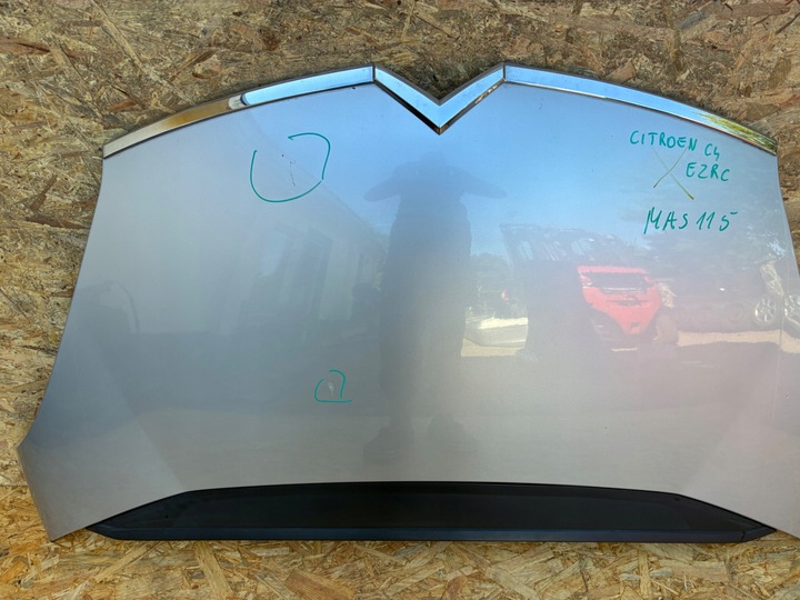 фото №10, Citroen c4 picasso 1 i код lak. ezrc капот кришка двигуна