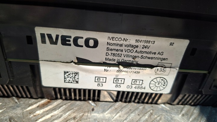 фото №8, Панель приборов iveco eurocargo ii