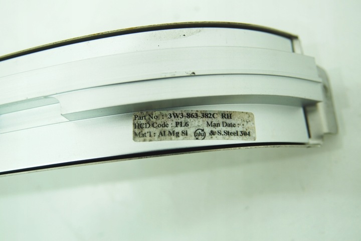 фото №3, Планка порогова накладка порога права bentley continental gt gtc 3w3863382c