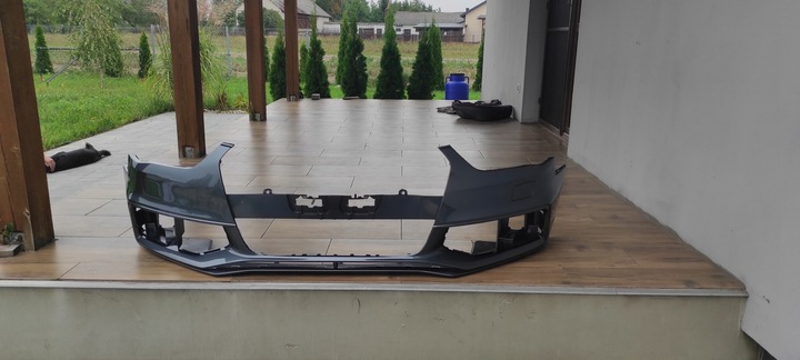 фото №13, Бампер перед переднее audi a4 b8 рестайлинг sline s-line s line ксенон lz7s готовый