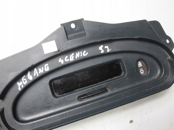 фото №1, Годинник дисплей renault megane scenic 92r