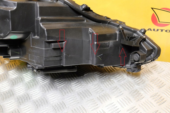 фото №13, Lexus rx rx450h rx350 rx200t 2020- фара lmapa полный led левая 9 usa