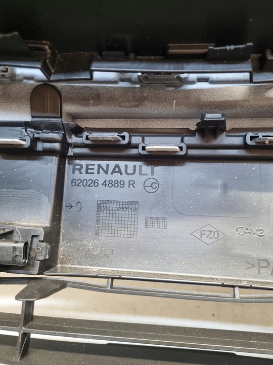 фото №13, Renault symbioz 24- бампер перед переднє решітка радіатора