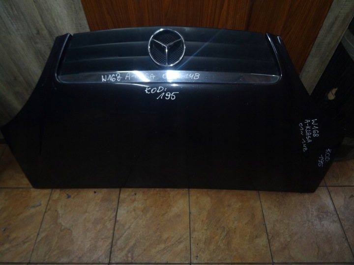 фото №1, W168 a-klasa 1.4b 01' капот