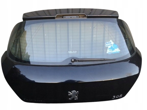 фото №1, Крышка задняя багажника peugeot 308 hb ktvd 08-