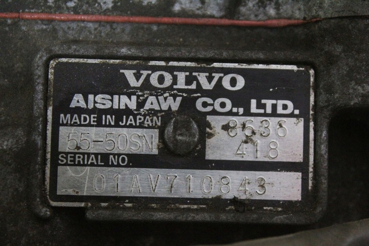 фото №10, Коробка передач коробки передач автоматическая volvo s70 2.4 b 55 50sn 8636418 01av710843