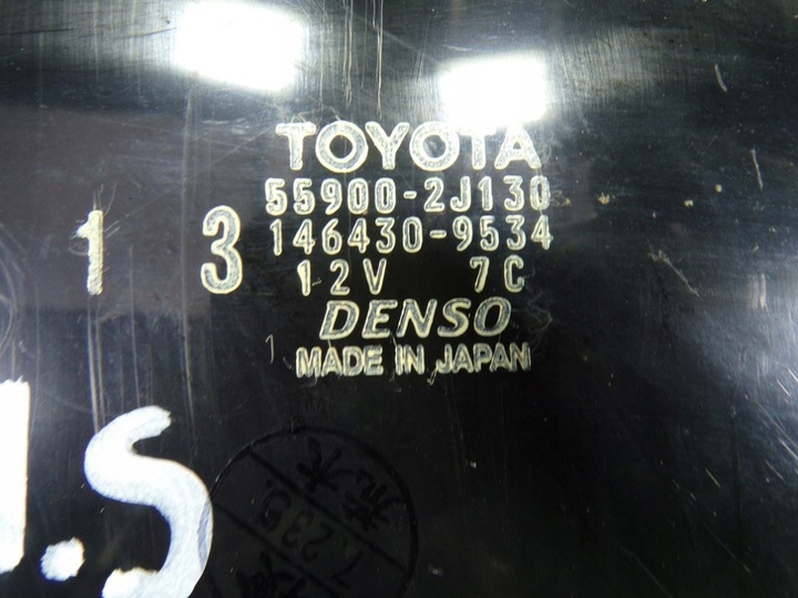 фото №10, Toyota previa ii панель керування повітропровід кондиціонера 559002j130
