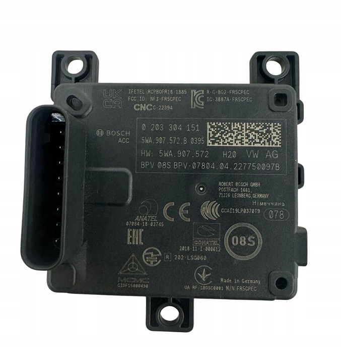 фото №4, Радар датчик дистроник vw 5wa907572b