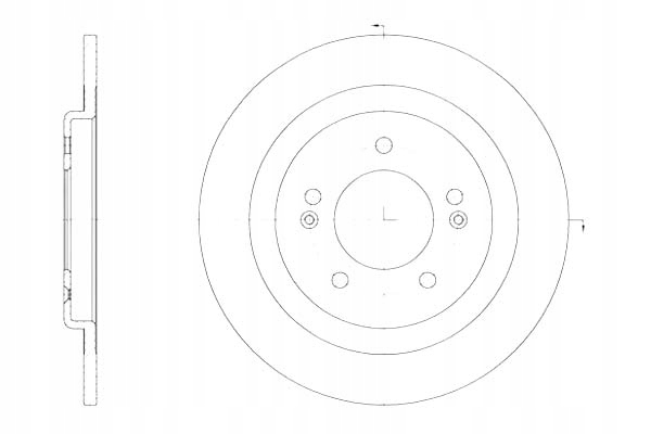 фото №1, Remsa диски тормозные remsa 584113z100 610hh09 ad