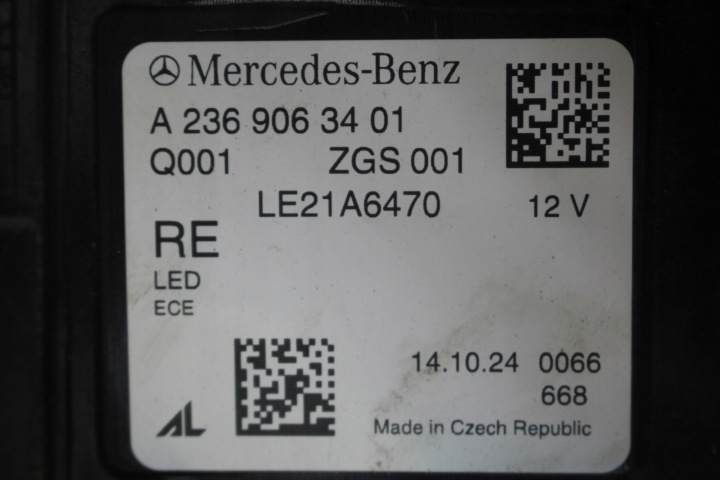 фото №16, Фара права перед mercedes cle a2369063401