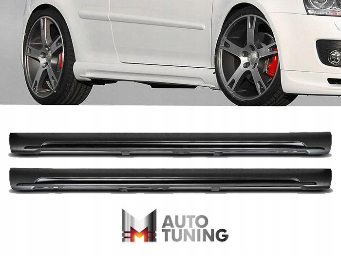 фото №2, Спойлеры пороги vw golf 5 03-09 gti стиль