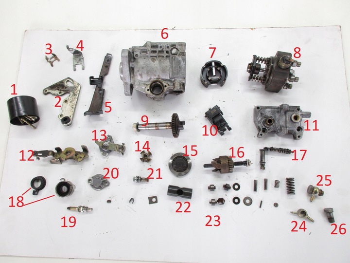 фото №10, Audi 80 b2 1.6 d 78-96 jk запчастини насоса вприскувальної