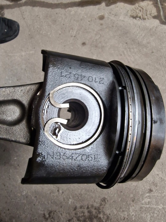 фото №7, Поршень шатун двигуна man tg3 tgs tgx euro6 470/510km d2676 51025110889