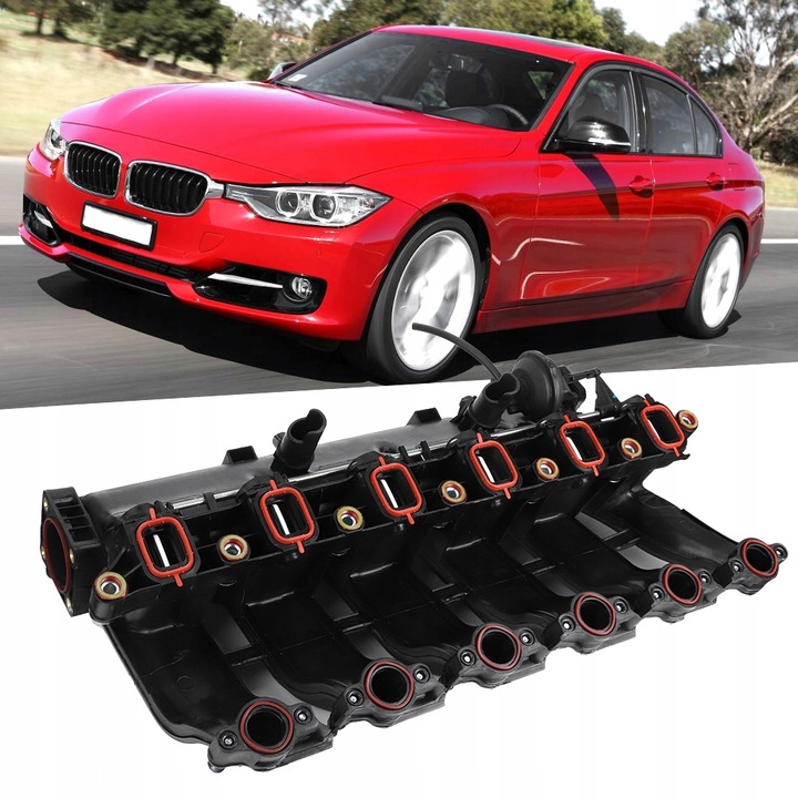 фото №6, Колектор впускний повітря 11617800585 замінник підходить до двигуна 3.0d