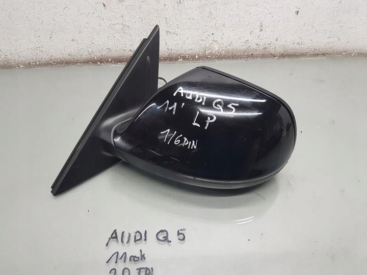 фото №1, Зеркало левая 6 pin audi q5 8r 8r1857409