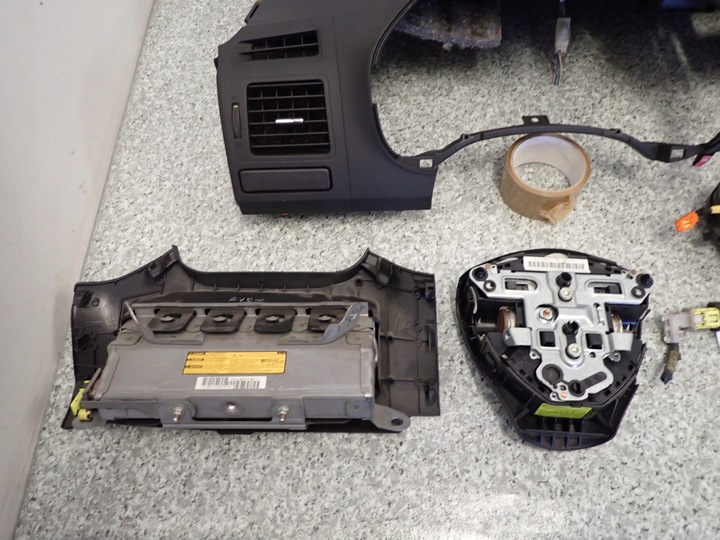 фото №12, Toyota auris i e15 3d 07- подушки повітряні набір європа srsy подушка безпеки