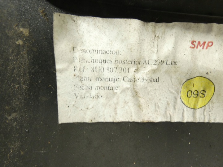 фото №11, Задній бампер audi a1 82a 5d sportback 4x pdc 18r- lx7l