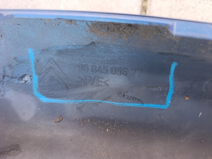 фото №11, Бампер перед переднє citroen c4 i рестайлінг 9684505677